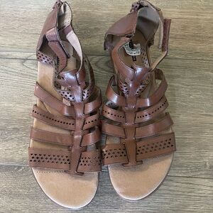 Clarks Kele Lotus  Gladiator Sandal New Women’s Size 12